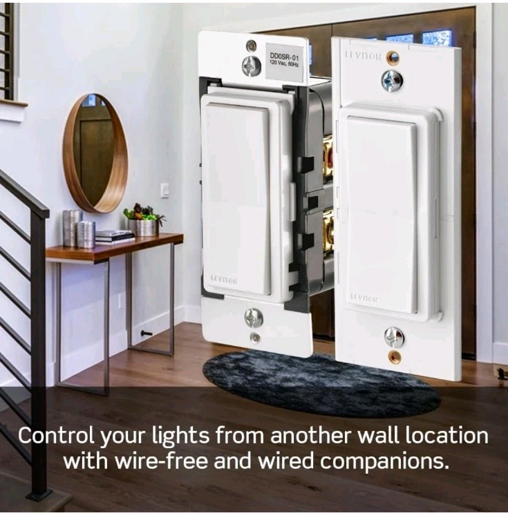 Wi-Fi 2nd Gen Neutral Wire Required Works with Matte... Decora Smart Switch