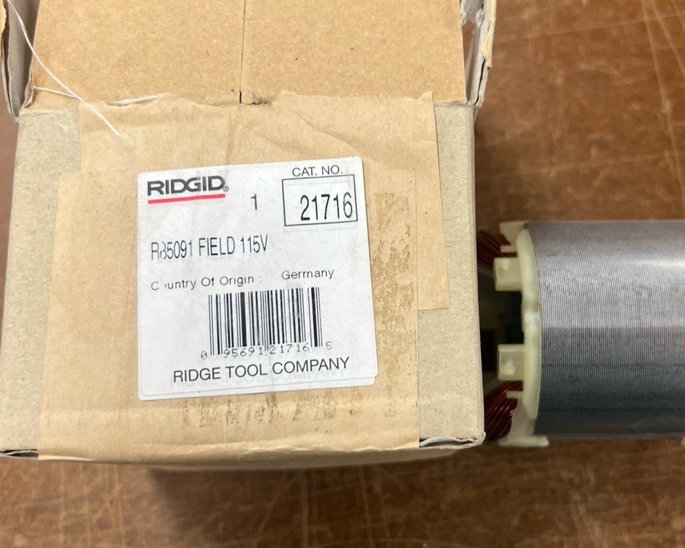 Ridgid 21716 Electrical Accessories, Field, 115V Lightly Used