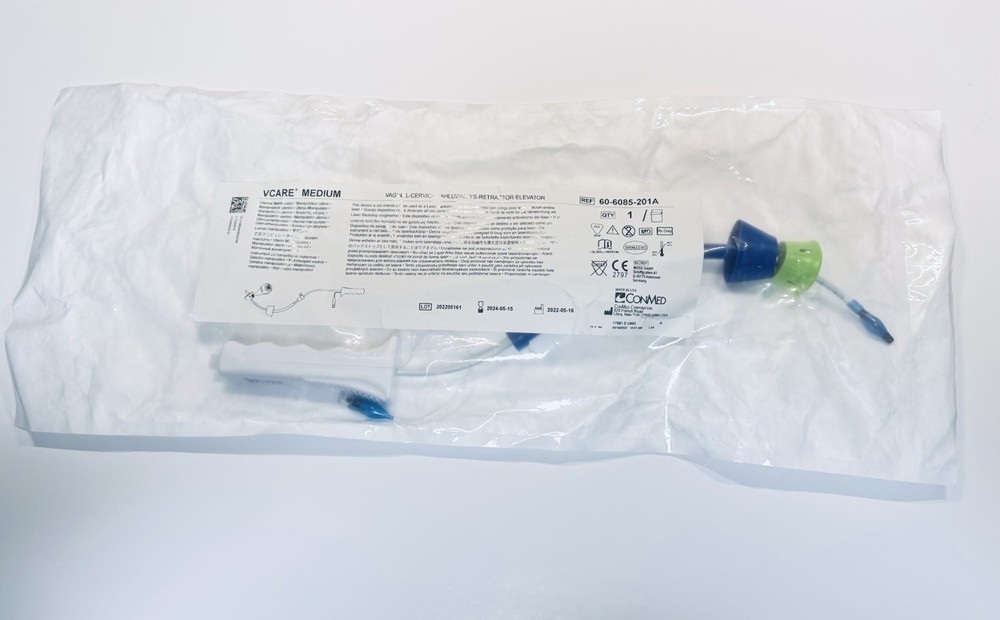 CONMED VCARE Medium Uterine Manipulator Vaginal Cervical Retractor Elevator