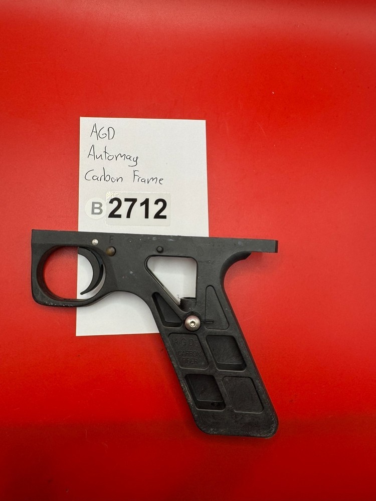 AGD Automag Carbon Paintball Marker Frame Black