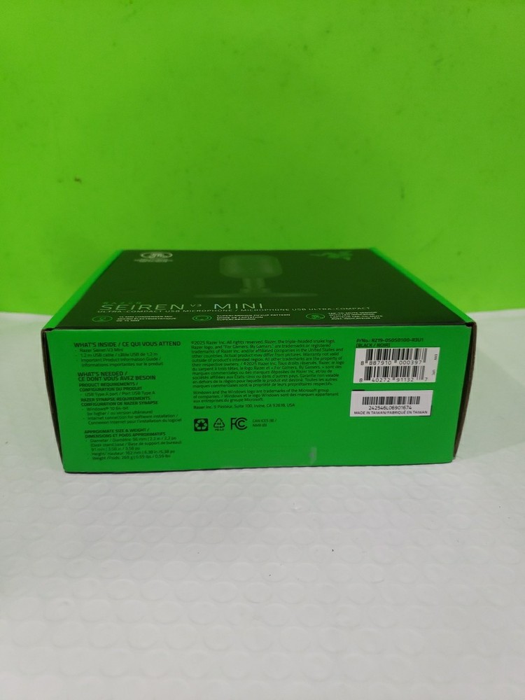 Razor Siren V3 Mini Ultra Compact USB Brand New
