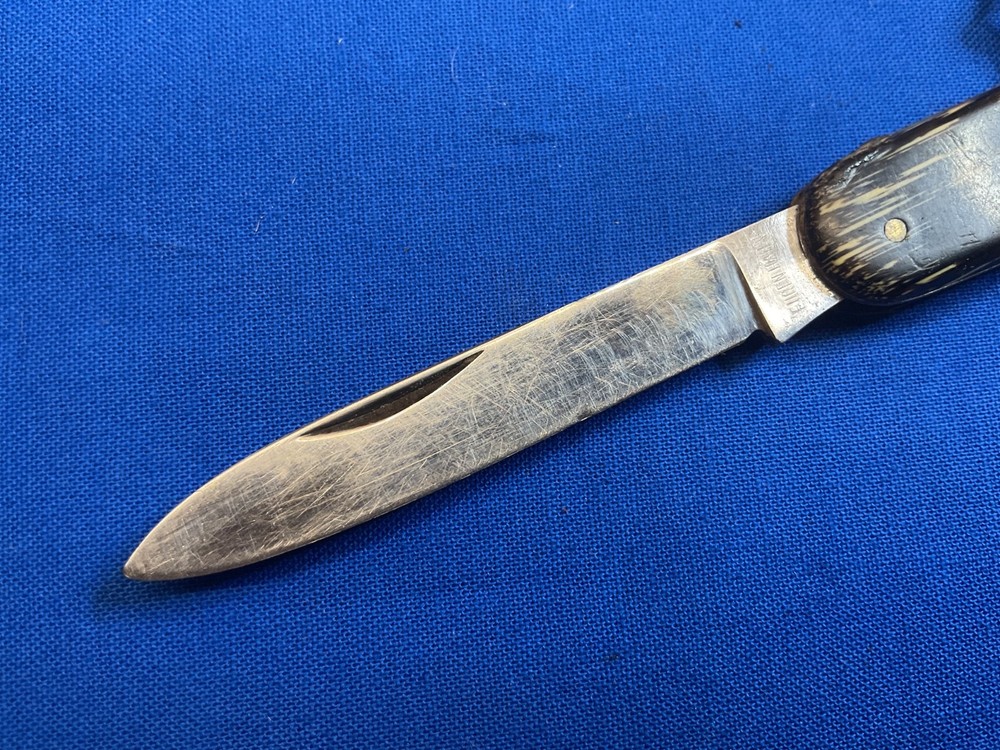 Vintage Eugen Hahn Folding Pocket Knife Corkscrew