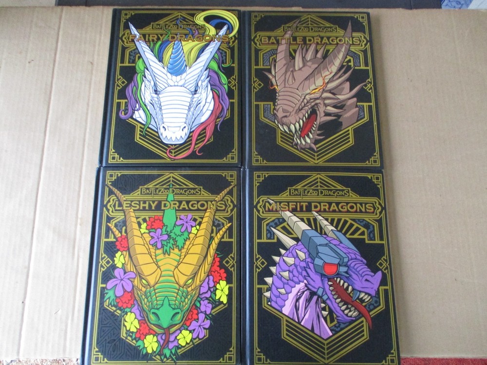 Battlezoo Dragons 4 Book Set - Pathfinder