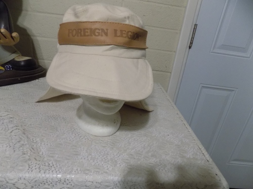 Vintage Foreign Legion Hat  Size  XL,