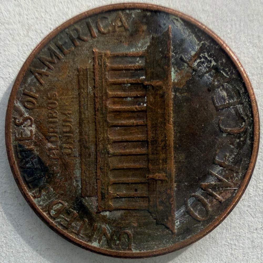 1980 D Memorial Penny Obverse & Reverse Errors (#390)