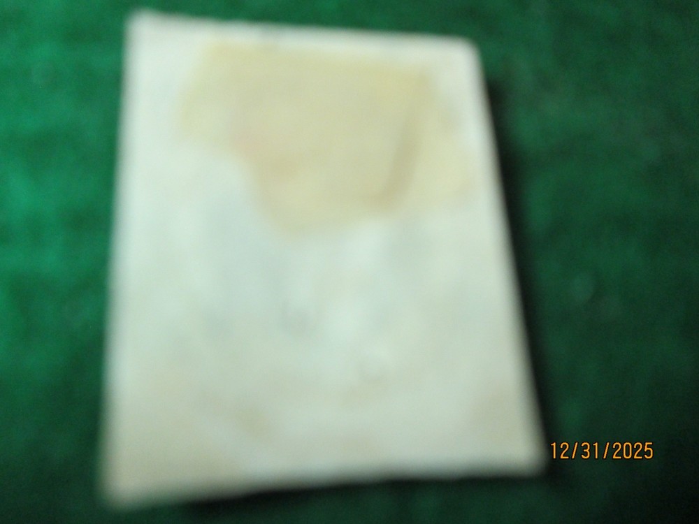 "ERROR STAMP" 2 CENT IMPERFORATED BANK CHECK STAMP.