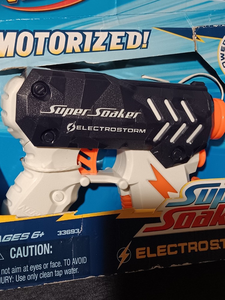 Nerf Super Soaker Electrostorm Motorized 2011 Hasbro