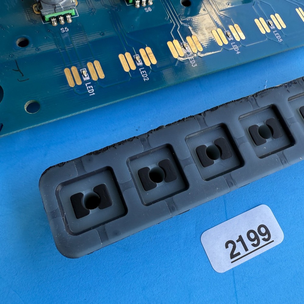 M-AUDIO AXIOM PRO 49 MIDI Controller OEM Part: Encoder Knob PCB Board & Pad