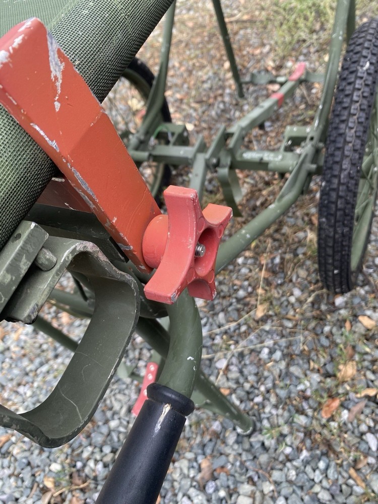 Vintage Wheeled Litter Carrier