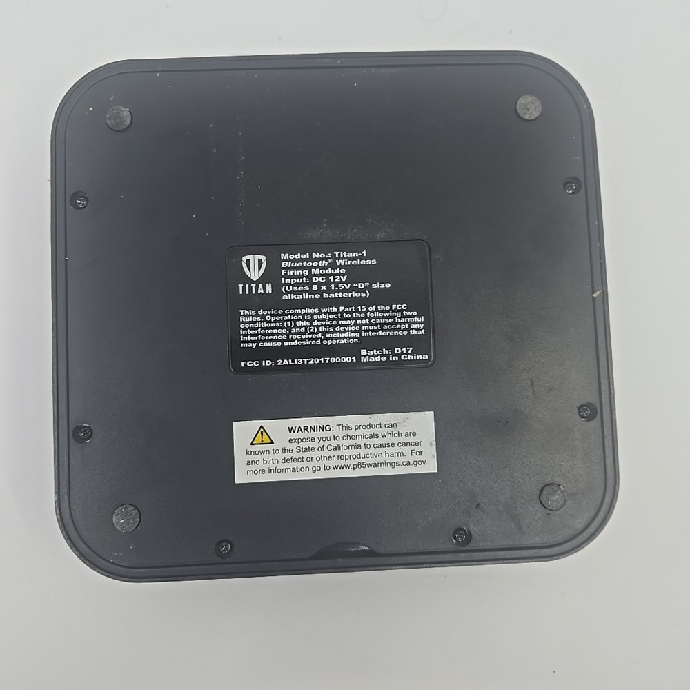 FireFly Titan-1 Mobile App Fireworks Bluetooth Launching System With 12 Clips