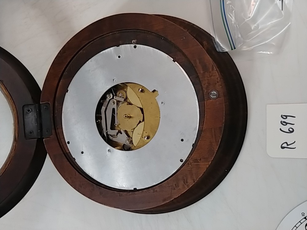 SETH THOMAS SEA CREST SHIP'S BELL CLOCK