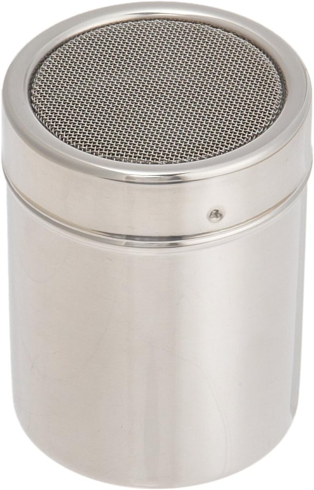 Ateco Stainless Steel Shaker, 4oz with Fine Mesh