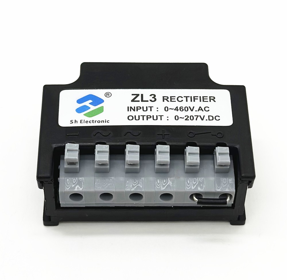 ZL3 INPUT 0~460VAC OUTPUT 0~207VDC half wave brake rectifier module