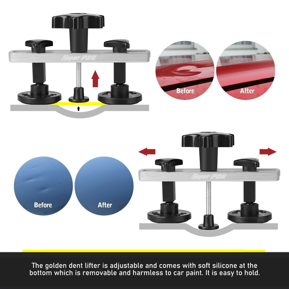 PDR Full Set Tool Dent Repair Kit Paintless Dent Removal Tools Dent Puller Kit