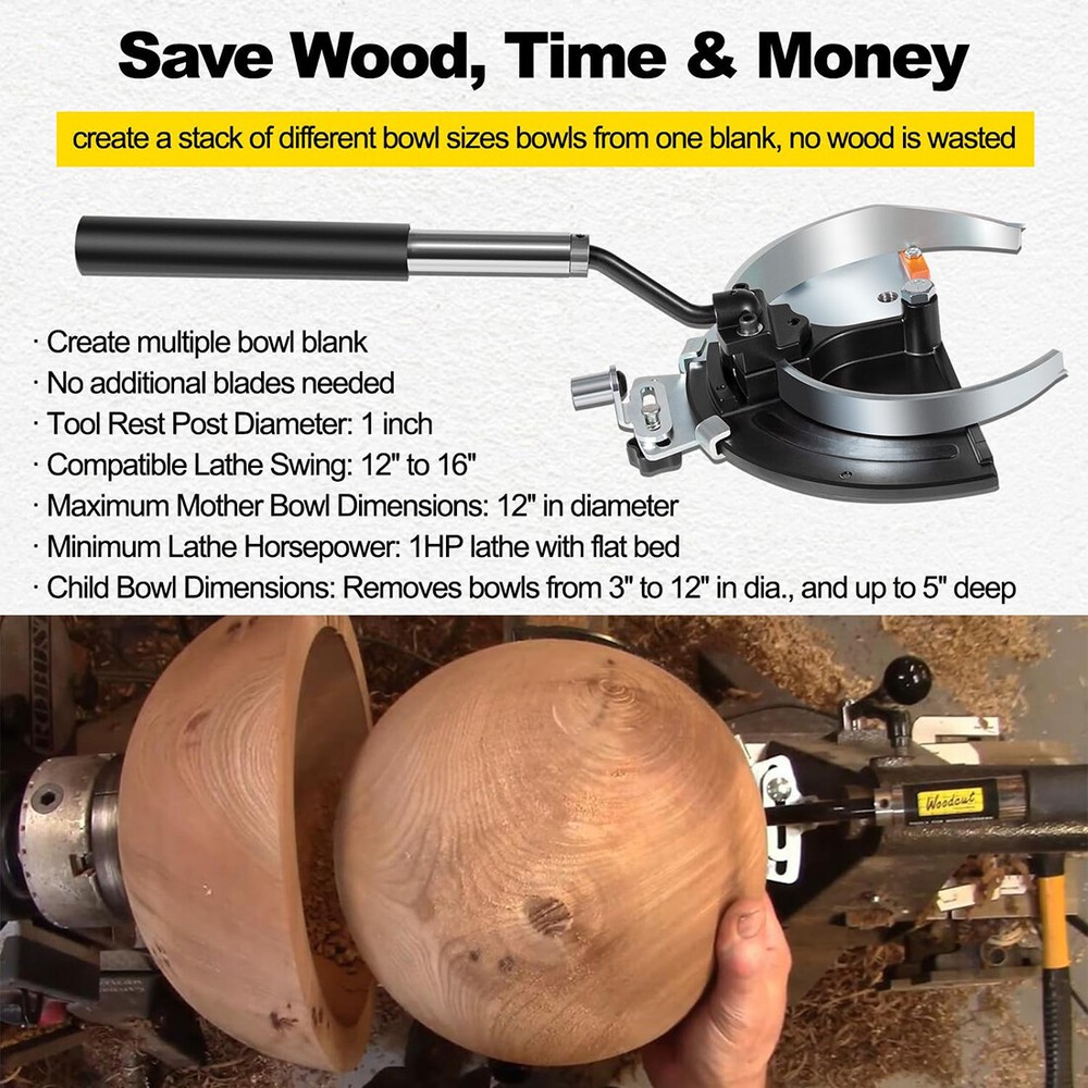 For Woodcut Bowlsaver Bowl Coring System / Bowlsaver Complete System