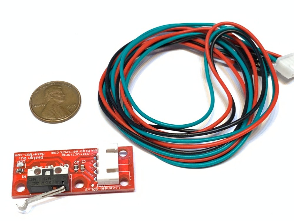 1 Piece Endstop 3d printer flashforge cnc RAMPS 1.4 Micro Limit Switch Lever