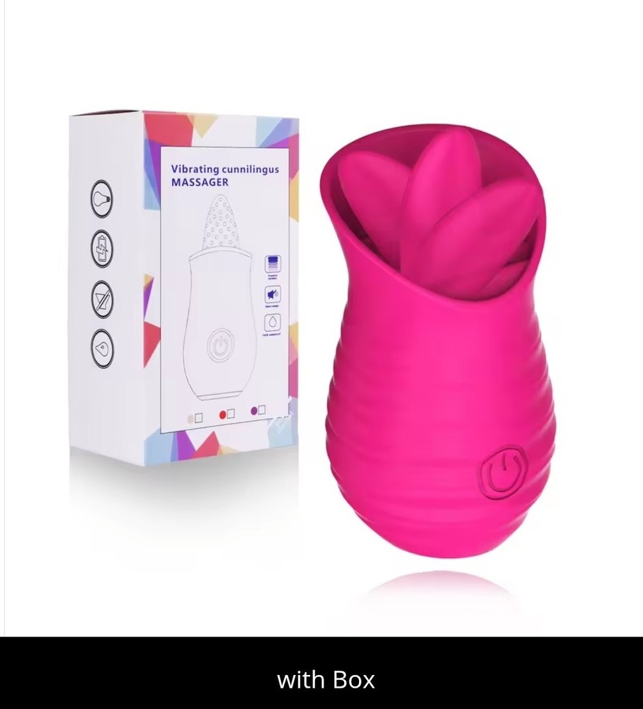 Tulip Stimulator Egg Vibrating Massager USB Rechargeable
