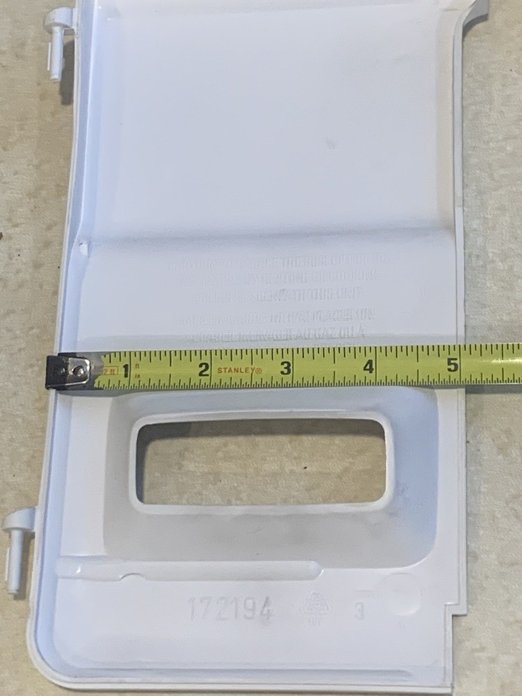 Black & Decker Spacemaker Coffee Maker Replacement White Water Tank Door