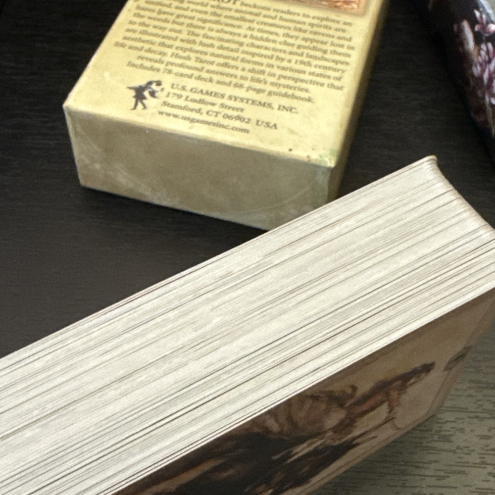 Hush Tarot by Jeremy Hush (with Guidebook)-EUC