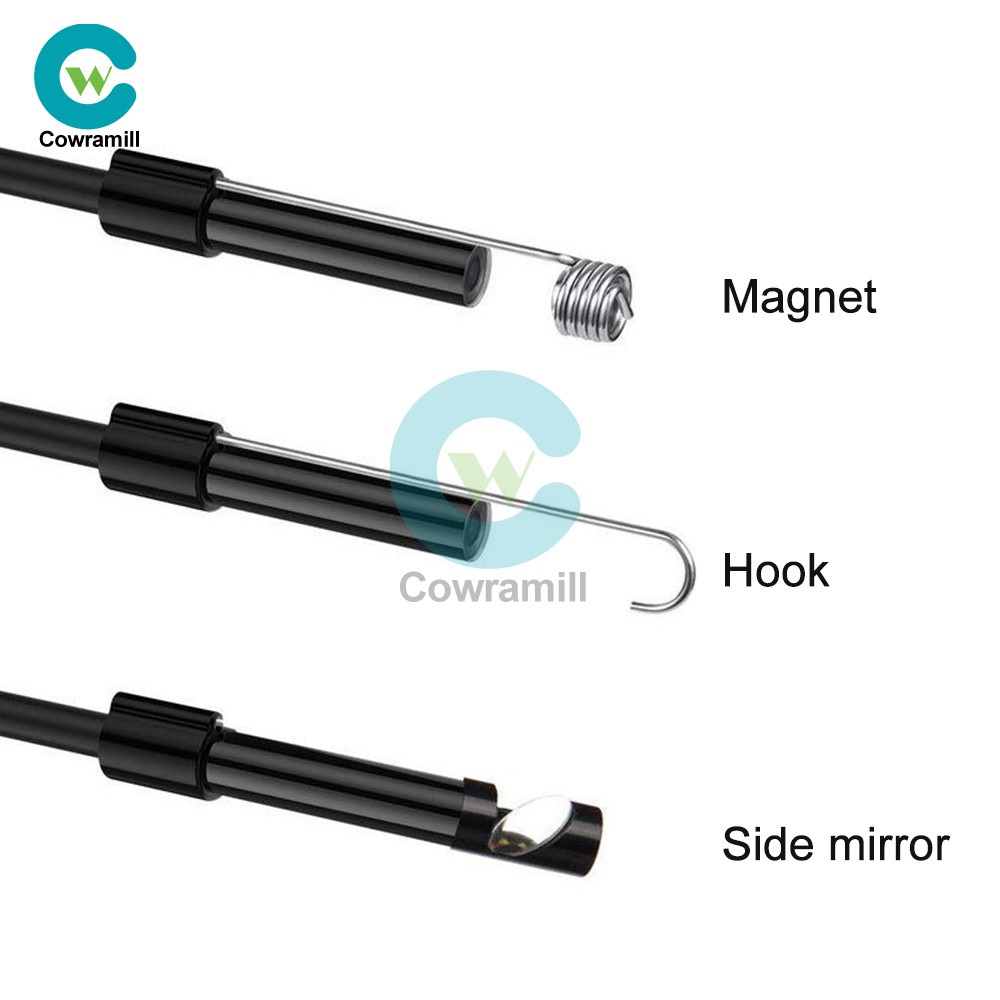 6LED HD Snake Endoscope Borescope Inspection Camera Scope for USB Android PC