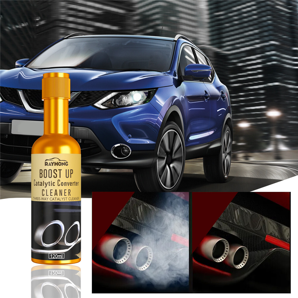 Catalytic Converter Cleaner Engine & Exhaust System Carbon Removal Additive