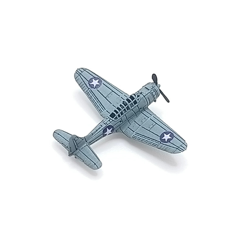 YZ Model YZ-014C 1/700 SBD-3 "Dauntless" carrier-borne dive bomber