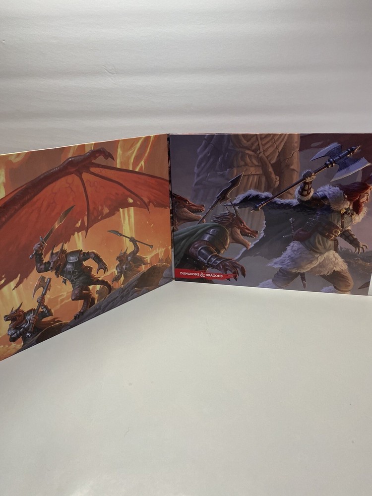 VHTF Dungeons and Dragons Dungeon Master's DM Screen Shield D&D 5th ed 2014