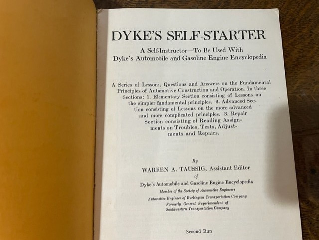 Dyke's Self -Starter * Nice shape! *