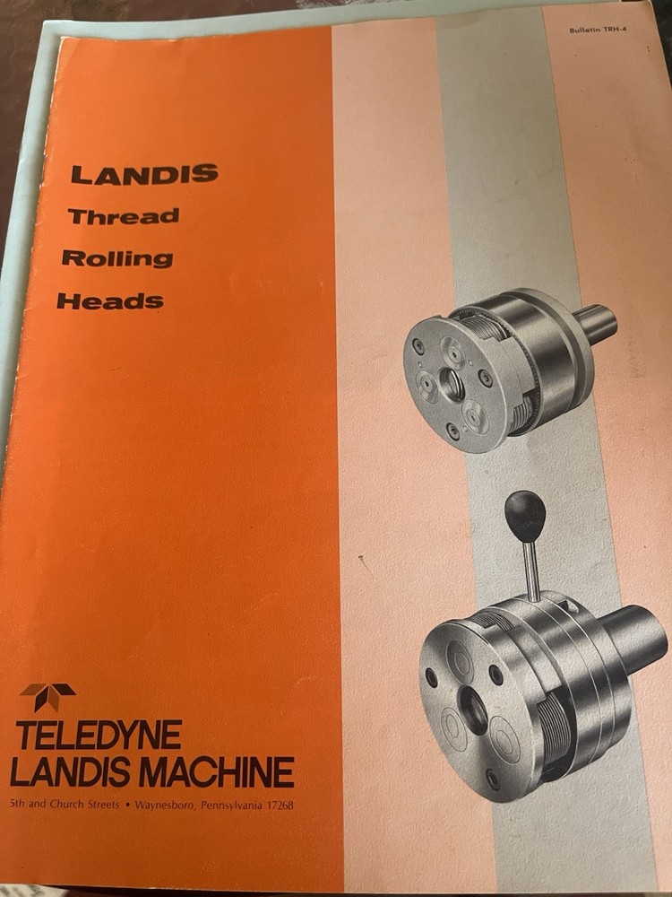 Teledyne Landis Bulletins, Assorted 5 issues