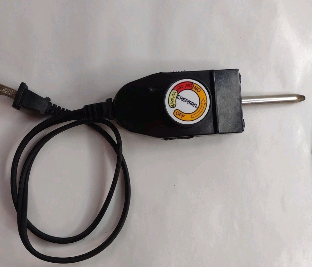 Chefman Temperature Control Probe Adaptor Cord TP-01 Original Replacement Lot2B