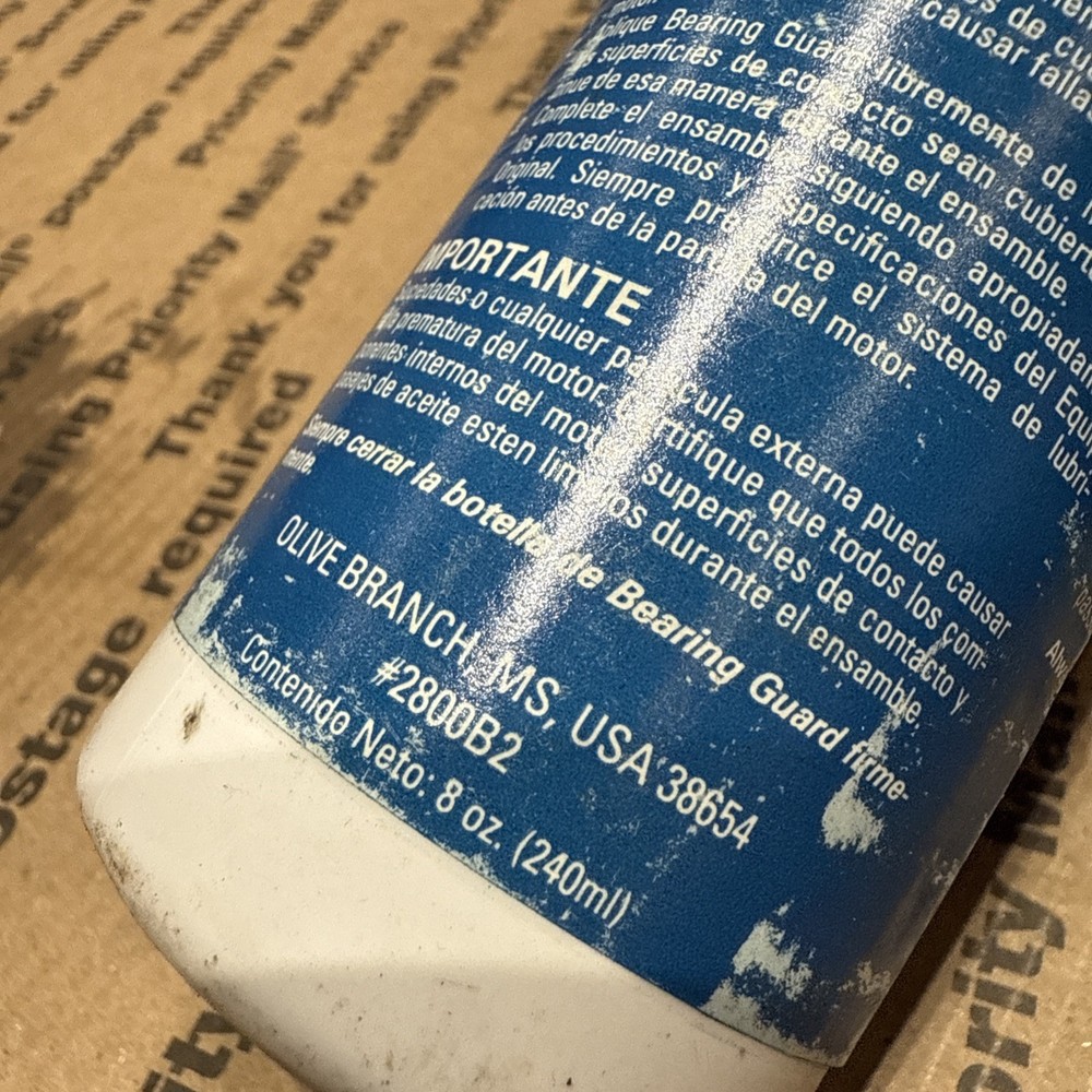 Clevite bearing guard