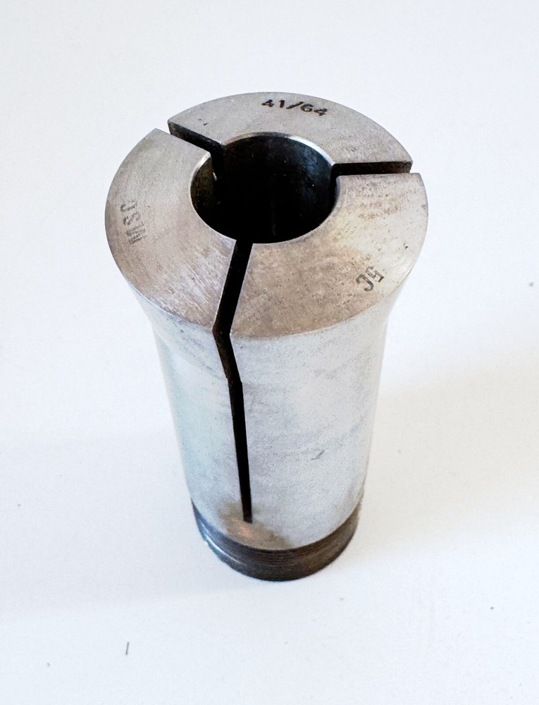 41/64" MSC 5C Round Collet External & Internal Threads .640625"