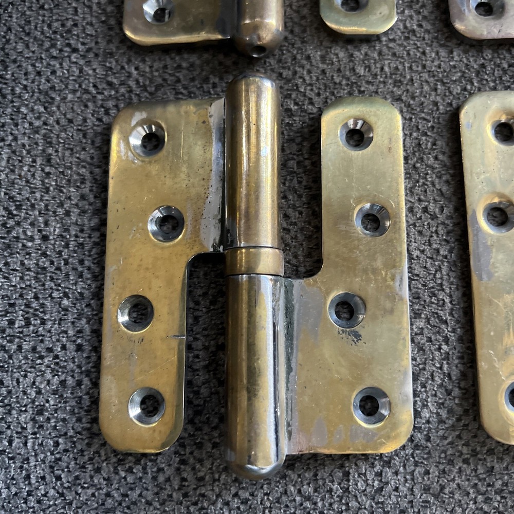 4 Heavy Teka Door Hinges 1/1 On eBay