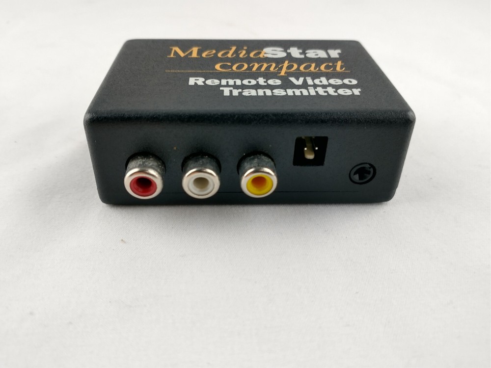 Mediastar Compact Remote Transmitter Unit 752/N IR Extender Open Box Tested 📡