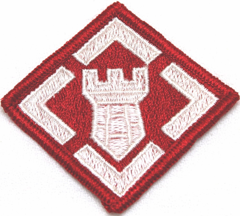 US 20th Engineer Brigade Patch full color embroidered each P5075
