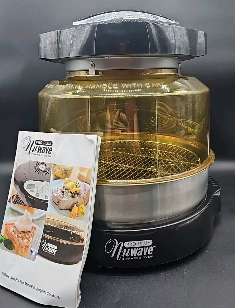 Nuwave Pro Plus Infrared Tabletop Oven With Stainless Steel Extender Ring 20602