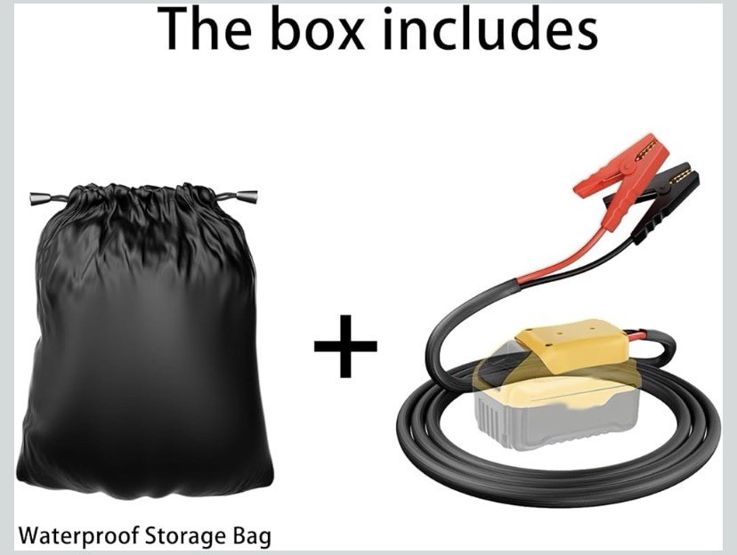 Jumper Cables with Adapter