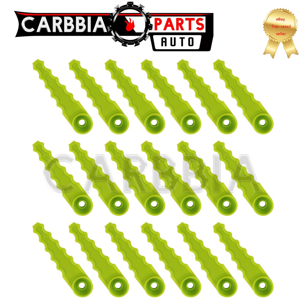 18Pack For RYOBI AC052N1 Replacement Fixed Blades Serrated 2-in-1 String Head