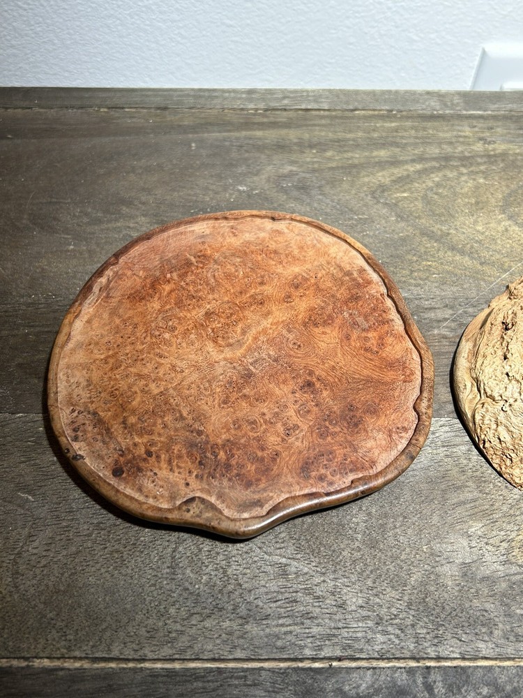 Tree burl handmade incense burner