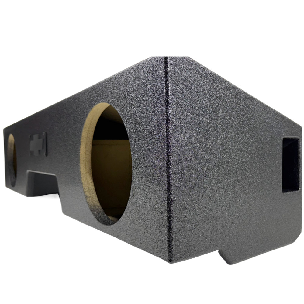 Sub Woofer Box Chevy Silverado 07-18 Ext Cab 2x10 Woofers Front Fire Ported