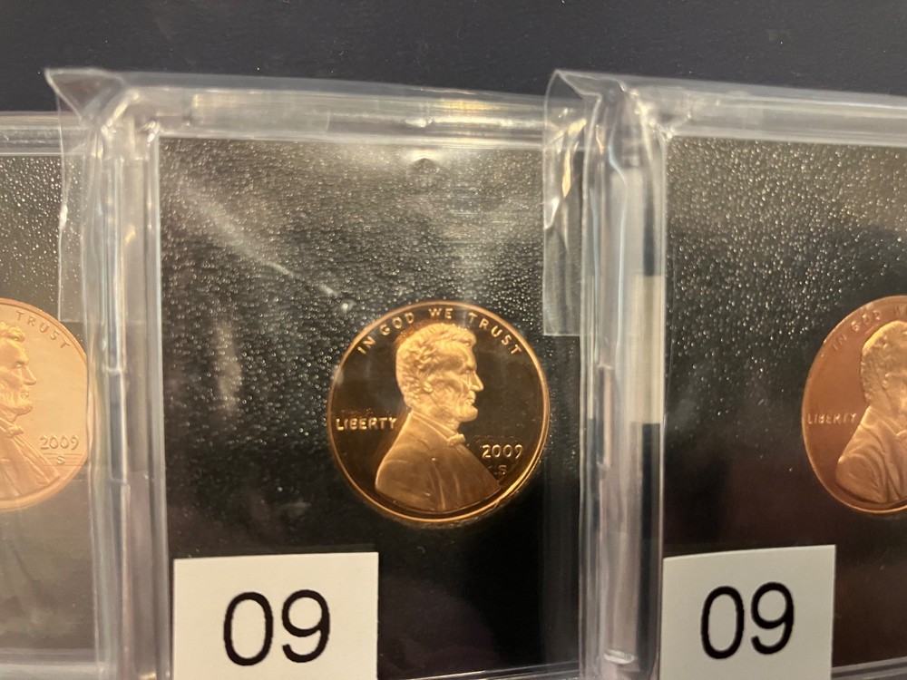 2009-S Lincoln Cent Bicentennial 95% Copper 4-coin Proof Set
