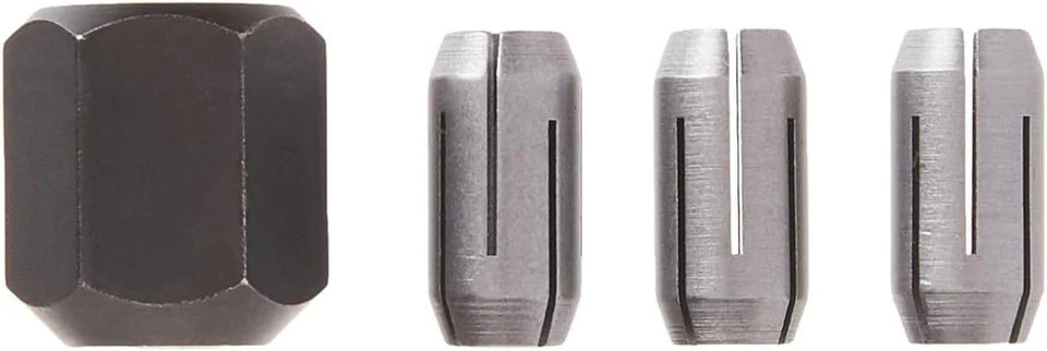 CN1 Replacement Collet and Nut Kit,Silver
