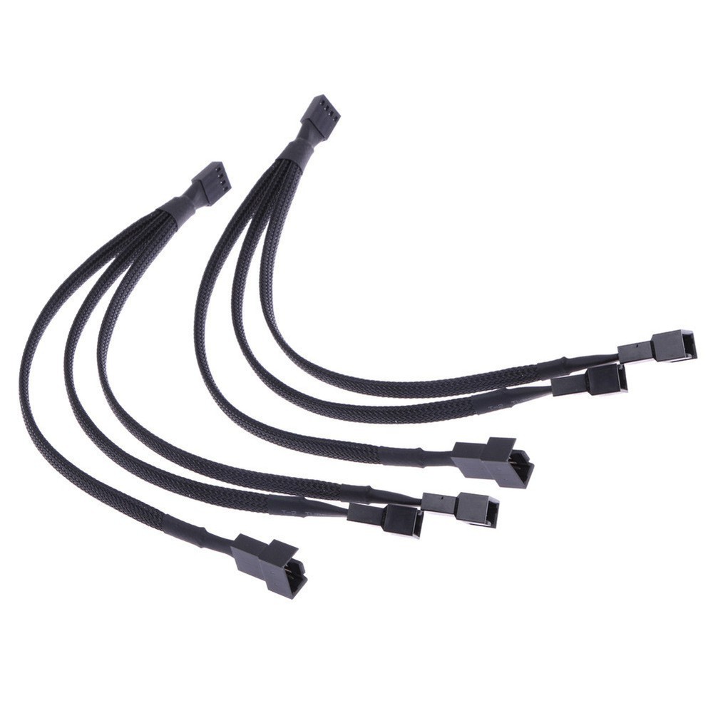 CPU 4PIN PWM 1 to 3 adapter Network Cable 30CM Cooling Fan Conversion Cable