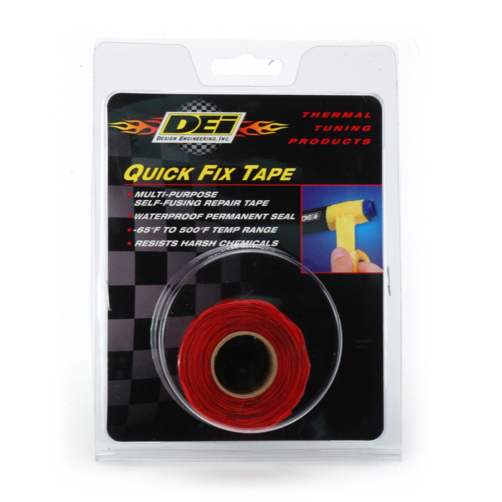 Design Engineering 010492 Quick Fix Tape 1" X 12Ft - Red