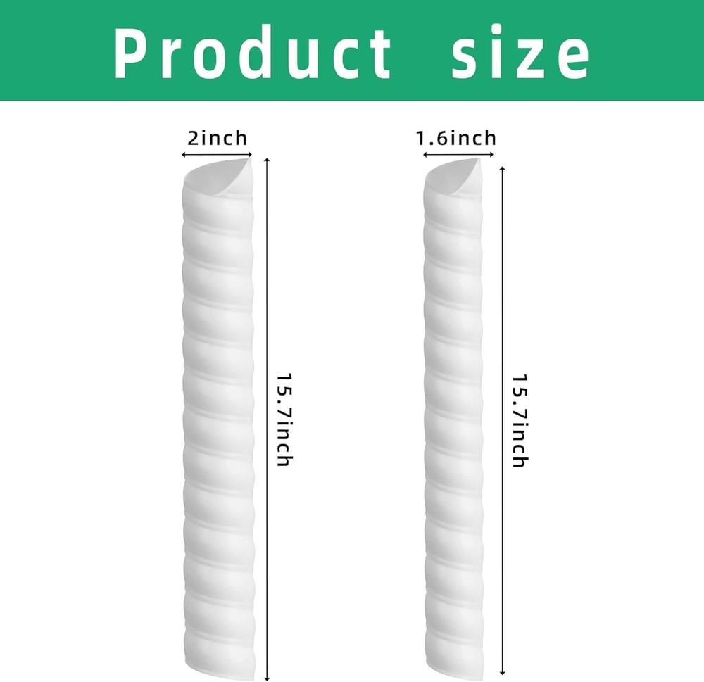 Tree Trunk Protector 8 Pcs - Spiral Tree Guard Set