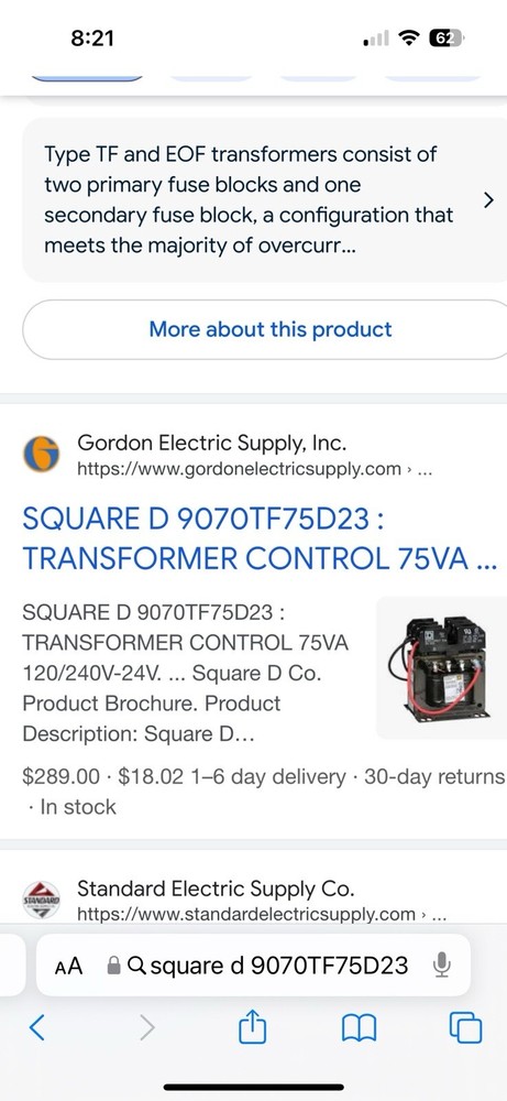 Square D Transformer