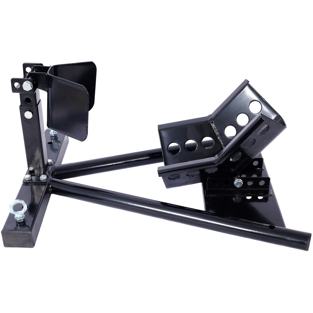 Motorcycle Front Tire Chock, for 17"-21" Wheels Locking Adjusting Stand