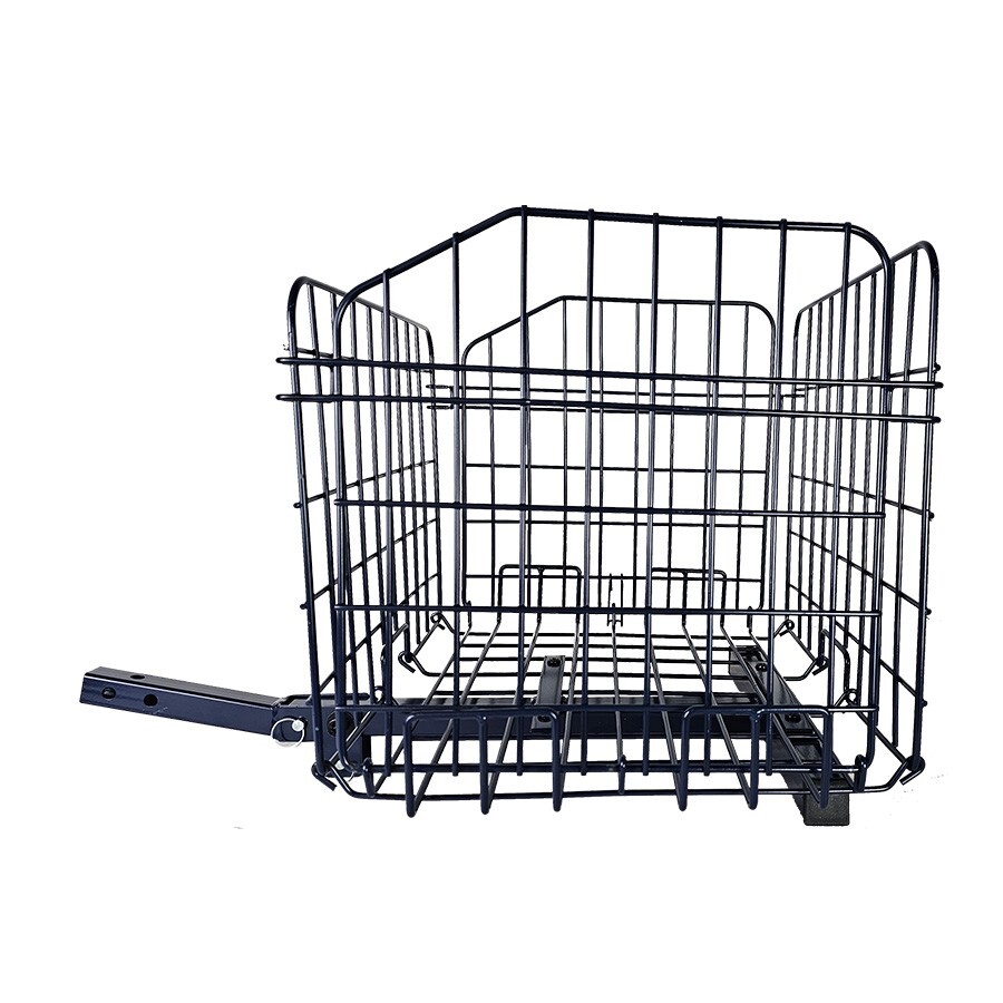 Foldable Folding Scooter Rear Basket for Pride Mobility Scooters: BLUE