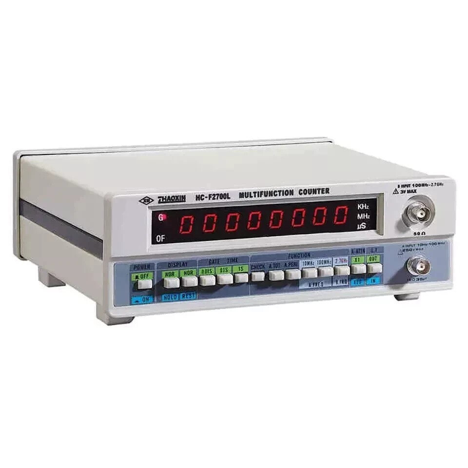 220V Multi-function Accuracy Meter Frequency Crystal Signal Counter HC-F1000L