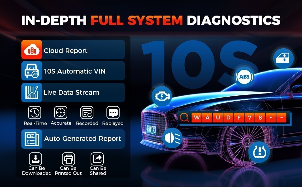 LAUNCH X431 CRP919X Bidirectional OBD2 Scanner Full System Diagnostic Key Coding